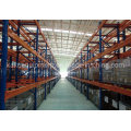 Industrial Rack Orange Beam Pallet Rack with Wire Deck